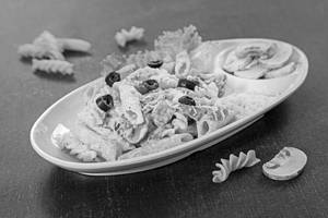 Creamy Mushroom White Sauce Pasta