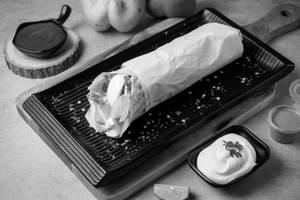 Egg Cheese Chaat Wrap