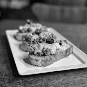 Mushroom Chicken Bruschetta