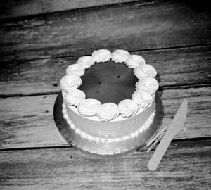 Blueberry crush cake eggless