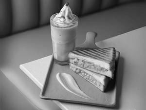Cheese Corn + Cold Coffee [combo]