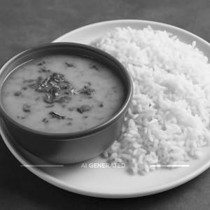 Gujarati Dal Rice Combo
