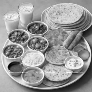 Small Family Pack Thali.