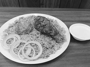 Peri-peri Chicken Dum Biryani