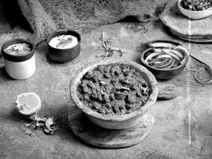 Chicken Keema Matar