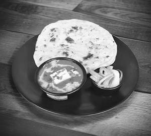 Paneer Butter Masala With (3.Butter Roti)