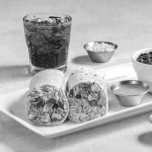 Southwest Chipotle Cottage Cheese Burrito