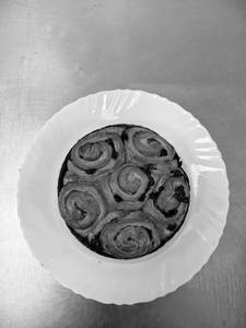 Chocolate Danish Roll 6 pcs