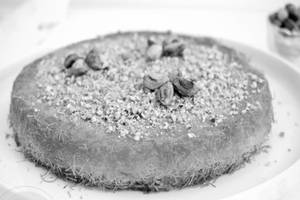 Chocolate Kunafa (cream Cheese)