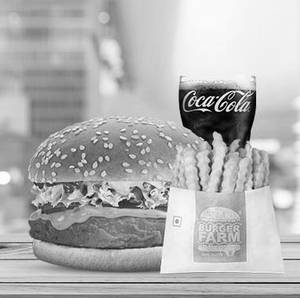Aloo Tikki Burger Meal