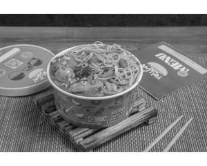 Hot Garlic Sauce Noodle Bowl