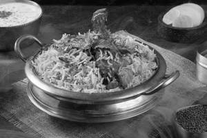 Mutton Zafrani Biryani(dum) Mini