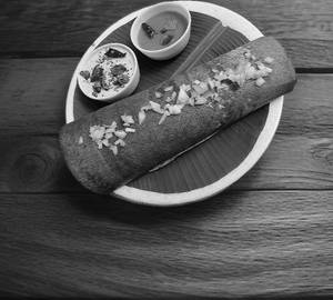 Onion ragi dosa
