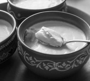 Plain curd