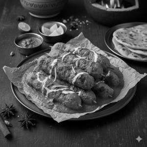 Chicken Seekh Kabab Cream Butter