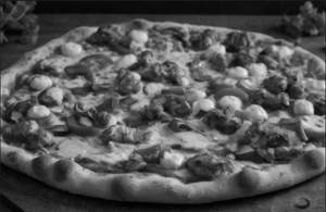 Peri Peri Chicken Pizza (Thin Crust) [8 Inches]