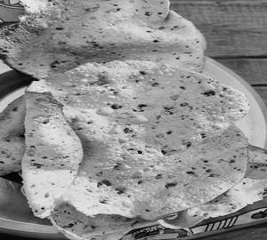 Roasted papad