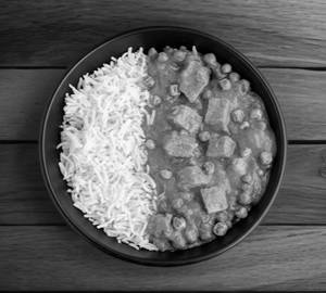 Matar Paneer Rice Bowl