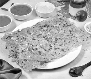 Butter Rava Plain Dosa