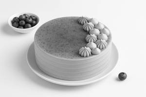 Wild Blueberry Cake [450 G]