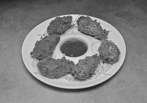 Veg Momo Fried  (6 Pcs)
