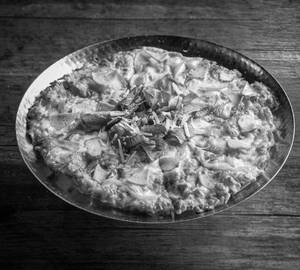 Smoked Chicken Salami Arugula Pizza (12")