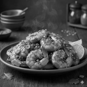 Garlic Chilli Prawns
