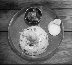 Pulao Rice With Chicken Fry[Single]