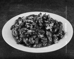 Dry Mushroom Chilli