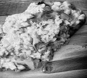 Akuri with chicken Sausage