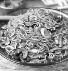 Mushroom Noodles
