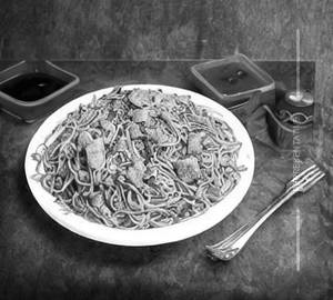 Chicken shezwan noodles