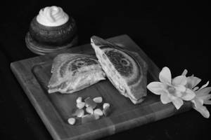 Veggie mayo toast sandwich