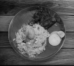 Pulao rice with chicken full joint