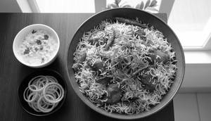 Chicken Biryani With Gravy Boneless (12 Pieces, 1500ml)