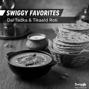 Dal Tadka (150ml) + 1 Tikad + Salad