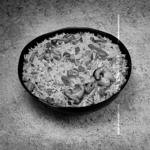 Baby Corn Mushroom Fried Rice