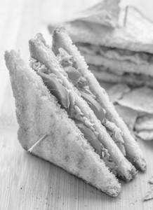 A Toasted Three Layered Sandwich