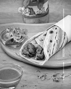Chicken lachha roll