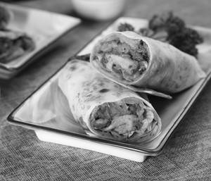 Chicken Joojeh Wrap