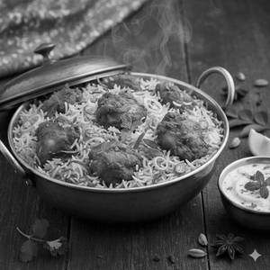 Chicken 65 biryani