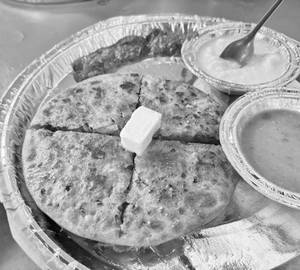 Aloo Paratha Butter