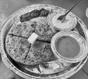 Sev Paratha