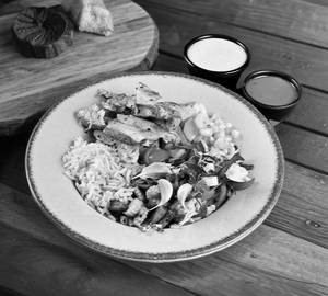 Butter garlic chicken meal