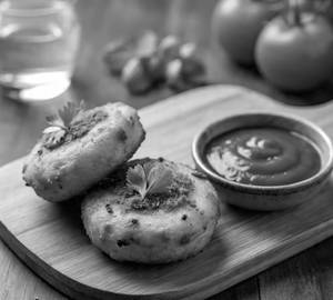 Peri Peri Aaloo Tikki (2Pcs)