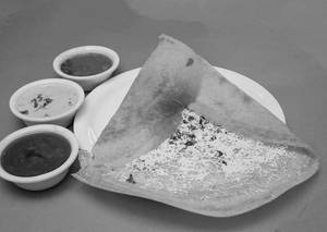 Cheese Rava Plain Dosa