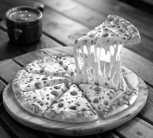 Paneer cheese pizza