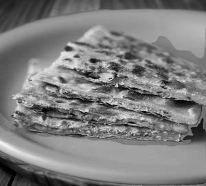 Green Matar Paratha