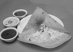 Cheese Rava Masala Dosa