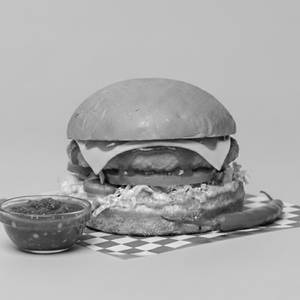 Fire & Cheese Veggie Burger